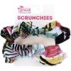 imageMatchable Family Hawaiian Luau Men Women Girl Boy Clothes in Neon Sunset PinkScrunchies