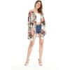 imageMatchable Family Hawaiian Luau Men Women Girl Boy Clothes in Neon Sunset PinkWomen Kimono Cardigan