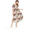 imageMatchable Family Hawaiian Luau Men Women Girl Boy Clothes in Neon Sunset PinkWomen Maxi Rahee