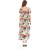 imageMatchable Family Hawaiian Luau Men Women Girl Boy Clothes in Neon Sunset PinkWomen Maxi Rahee
