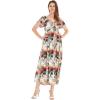 imageMatchable Family Hawaiian Luau Men Women Girl Boy Clothes in Neon Sunset PinkWomen Maxi Rahee