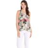 imageMatchable Family Hawaiian Luau Men Women Girl Boy Clothes in Neon Sunset PinkWomen Tank Top