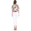 imageMatchable Family Hawaiian Luau Men Women Girl Boy Clothes in Neon Sunset PinkWomen Tie Front Shirt