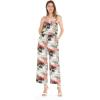 imageMatchable Family Hawaiian Luau Men Women Girl Boy Clothes in Neon Sunset PinkWomen V Neck Jumpsuit