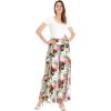 imageMatchable Family Hawaiian Luau Men Women Girl Boy Clothes in Neon Sunset PinkWomen Wide Leg Pants