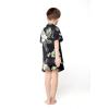 imageMatchable Family Hawaiian Luau Men Women Girl Boy Clothes in Pineapple Garden BlackBoy Short Sleeve