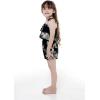 imageMatchable Family Hawaiian Luau Men Women Girl Boy Clothes in Pineapple Garden BlackGirl Romper