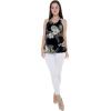 imageMatchable Family Hawaiian Luau Men Women Girl Boy Clothes in Pineapple Garden BlackWomen Tank Top