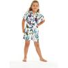 imageMatchable Family Hawaiian Luau Men Women Girl Boy Clothes in Purple OrchidBoy Short Sleeve