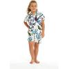 imageMatchable Family Hawaiian Luau Men Women Girl Boy Clothes in Purple OrchidBoy Short Sleeve