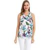 imageMatchable Family Hawaiian Luau Men Women Girl Boy Clothes in Purple OrchidWomen Tank Top