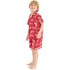 imageMatchable Family Hawaiian Luau Men Women Girl Boy Clothes in Tropical Jungle RedBoy Short Sleeve