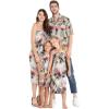 imageMatchable Family Hawaiian Luau Men Women Girl Boy Clothes in Neon Sunset PinkBoy Short Sleeve