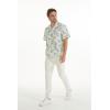imageMatchable Family Hawaiian Luau Men Women Girl Boy Clothes in Classic Marlin YellowMen Short Sleeve