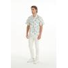 imageMatchable Family Hawaiian Luau Men Women Girl Boy Clothes in Classic Marlin YellowMen Short Sleeve