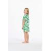 imageMatchable Family Hawaiian Luau Men Women Girl Boy Clothes in Classic Vintage Hibiscus GreenBoy Short Sleeve