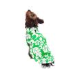imageMatchable Family Hawaiian Luau Men Women Girl Boy Clothes in Classic Vintage Hibiscus GreenDog Shirt