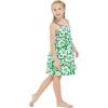 imageMatchable Family Hawaiian Luau Men Women Girl Boy Clothes in Classic Vintage Hibiscus GreenGirl Elastic Strap