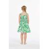 imageMatchable Family Hawaiian Luau Men Women Girl Boy Clothes in Classic Vintage Hibiscus GreenGirl Elastic Strap