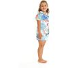 imageMatchable Family Hawaiian Luau Men Women Girl Boy Clothes in Flowering Koi BlueBoy Short Sleeve