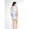 imageMatchable Family Hawaiian Luau Men Women Girl Boy Clothes in Flowering Koi BlueWomen Tank
