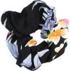 imageMatchable Family Hawaiian Luau Men Women Girl Boy Clothes in Hibiscus BlackScrunchies