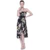 imageMatchable Family Hawaiian Luau Men Women Girl Boy Clothes in Hibiscus BlackWomen Halter