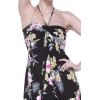 imageMatchable Family Hawaiian Luau Men Women Girl Boy Clothes in Hibiscus BlackWomen Halter