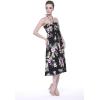 imageMatchable Family Hawaiian Luau Men Women Girl Boy Clothes in Hibiscus BlackWomen Halter