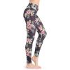 imageMatchable Family Hawaiian Luau Men Women Girl Boy Clothes in Hibiscus BlackWomen Leggings
