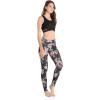 imageMatchable Family Hawaiian Luau Men Women Girl Boy Clothes in Hibiscus BlackWomen Leggings