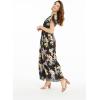 imageMatchable Family Hawaiian Luau Men Women Girl Boy Clothes in Hibiscus BlackWomen Maxi Rahee