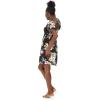 imageMatchable Family Hawaiian Luau Men Women Girl Boy Clothes in Hibiscus BlackWomen Short Rahee