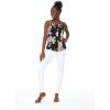 imageMatchable Family Hawaiian Luau Men Women Girl Boy Clothes in Hibiscus BlackWomen Spaghetti Strap Top