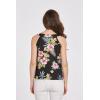 imageMatchable Family Hawaiian Luau Men Women Girl Boy Clothes in Hibiscus BlackWomen Tank Top