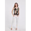 imageMatchable Family Hawaiian Luau Men Women Girl Boy Clothes in Hibiscus BlackWomen Tank Top