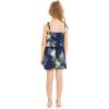 imageMatchable Family Hawaiian Luau Men Women Girl Boy Clothes in Pineapple Garden NavyGirl Romper