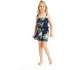 imageMatchable Family Hawaiian Luau Men Women Girl Boy Clothes in Pineapple Garden NavyGirl Romper