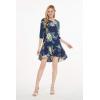 imageMatchable Family Hawaiian Luau Men Women Girl Boy Clothes in Pineapple Garden NavyWomen 34 Sleeve