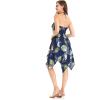 imageMatchable Family Hawaiian Luau Men Women Girl Boy Clothes in Pineapple Garden NavyWomen Fairy