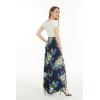 imageMatchable Family Hawaiian Luau Men Women Girl Boy Clothes in Pineapple Garden NavyWomen Wide Leg Pants
