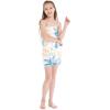 imageMatchable Family Hawaiian Luau Men Women Girl Boy Clothes in Sandy BeachGirl Romper