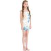 imageMatchable Family Hawaiian Luau Men Women Girl Boy Clothes in Sandy BeachGirl Romper