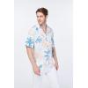 imageMatchable Family Hawaiian Luau Men Women Girl Boy Clothes in Sandy BeachMen Short Sleeve