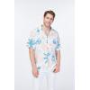 imageMatchable Family Hawaiian Luau Men Women Girl Boy Clothes in Sandy BeachMen Short Sleeve
