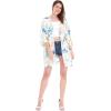 imageMatchable Family Hawaiian Luau Men Women Girl Boy Clothes in Sandy BeachWomen Kimono Cardigan