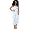 imageMatchable Family Hawaiian Luau Men Women Girl Boy Clothes in Sandy BeachWomen Maxi Ruffle