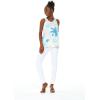 imageMatchable Family Hawaiian Luau Men Women Girl Boy Clothes in Sandy BeachWomen Tank Top