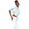 imageMatchable Family Hawaiian Luau Men Women Girl Boy Clothes in Sandy BeachWomen Tie Front Shirt