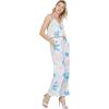 imageMatchable Family Hawaiian Luau Men Women Girl Boy Clothes in Sandy BeachWomen V Neck Jumpsuit